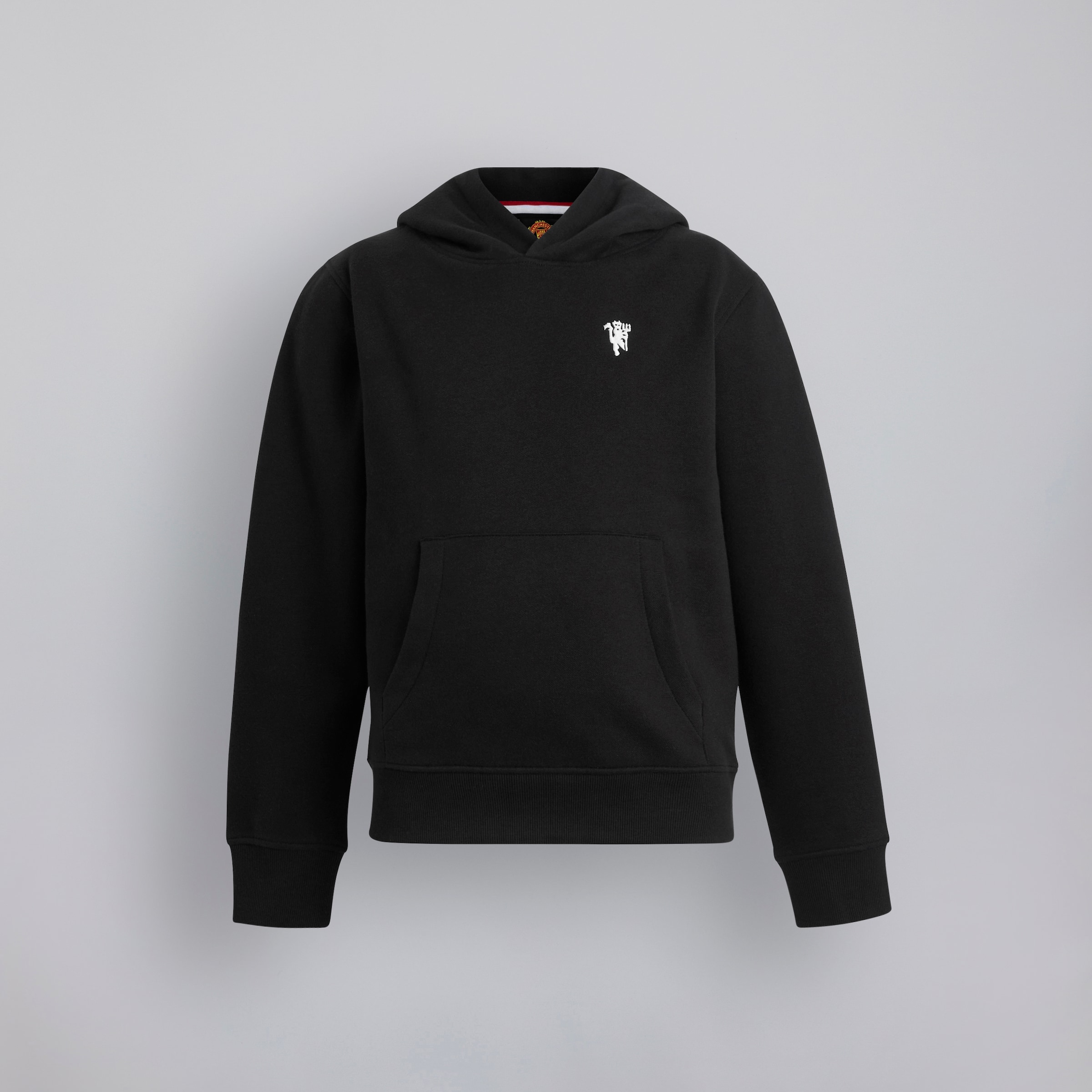 Manchester United Kids Devil Essentials Overhead Hoodie Black