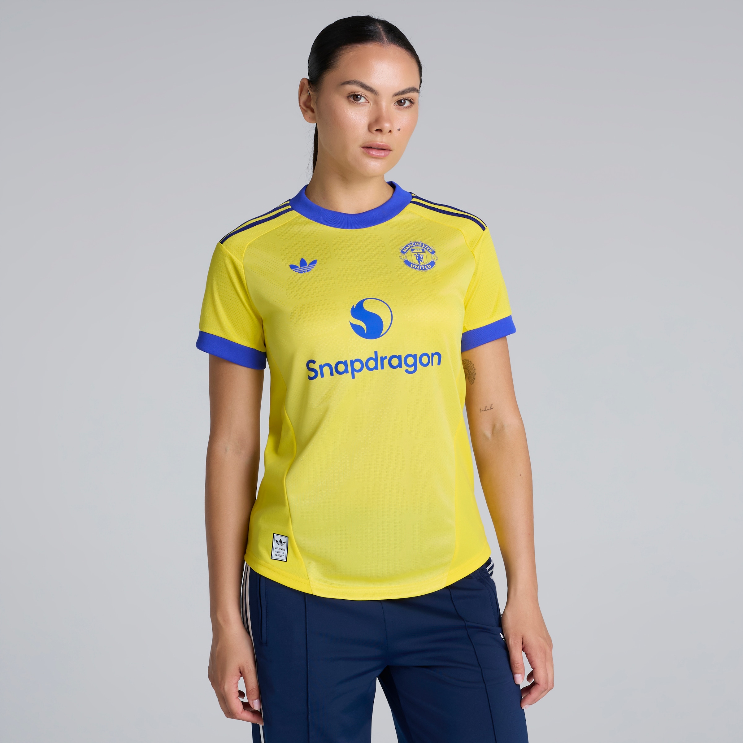 Manchester United Womens 26/27 Away Goalkeeper Short Sleeve Jersey Yellow Gelb