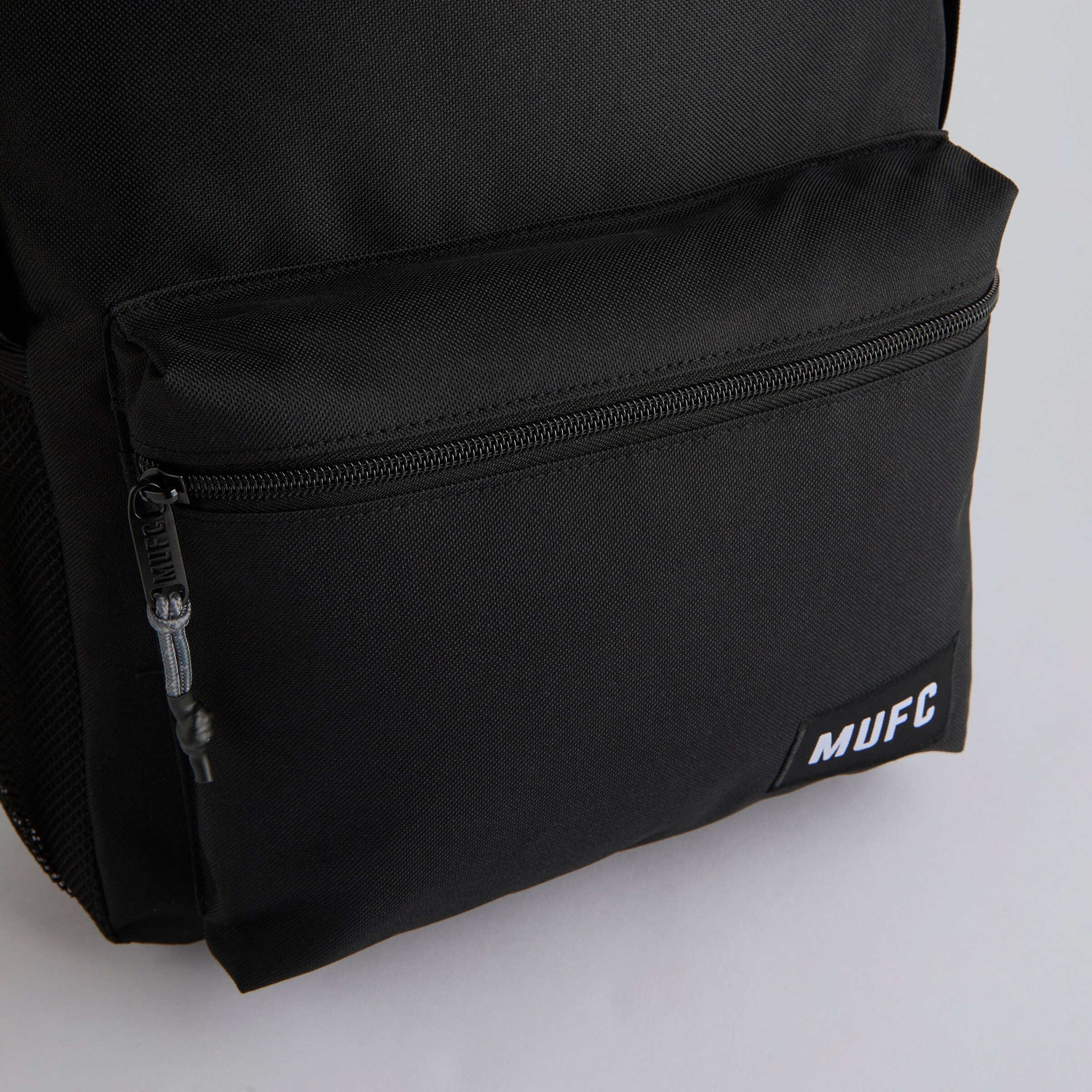 Manchester United MUFC Backpack Black Noir Détail [4-4]