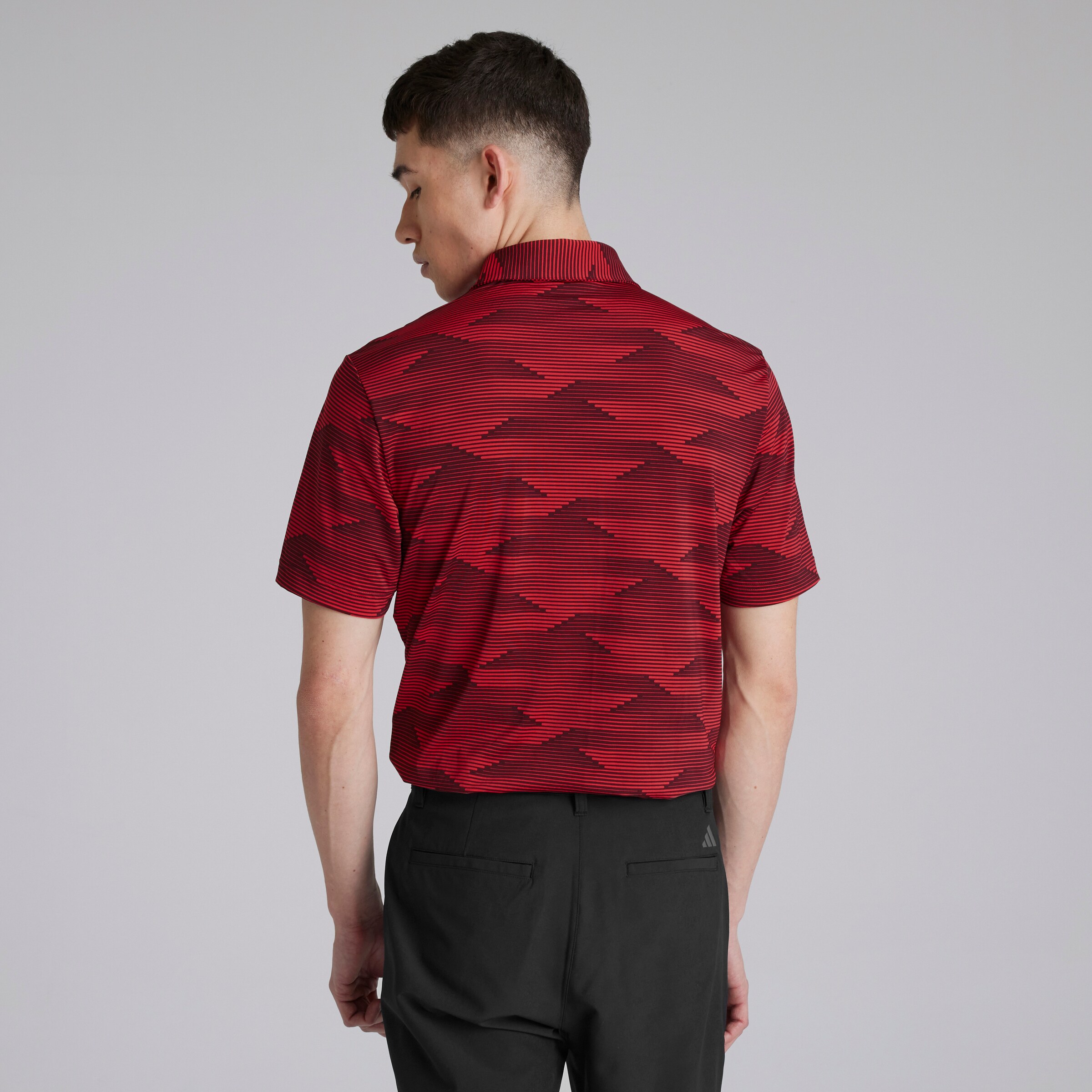 (取寄) アディダス ゴルフ レディース アルティメット365 プリンテッド ポロ シャツ adidas Golf women Ultimate365 Printed Polo Shirt Black 1 Buy Manchester United x adidas Womens Golf Ultimate365