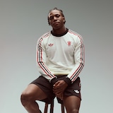 Manchester United x adidas Originals Long Sleeve T-Shirt White