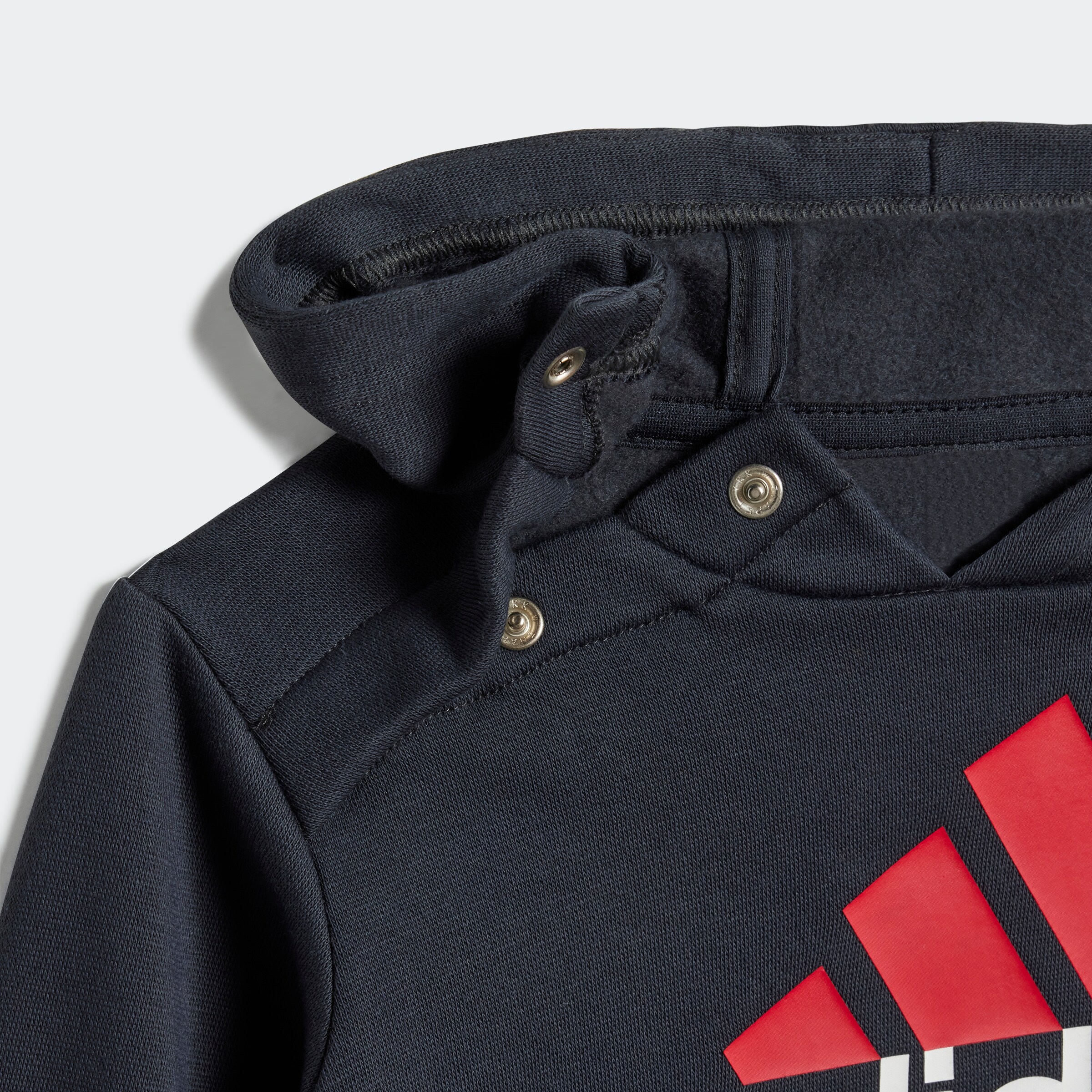 Manchester United x adidas Baby DNA Joggers Dark Grey Grey Detail [3-6]