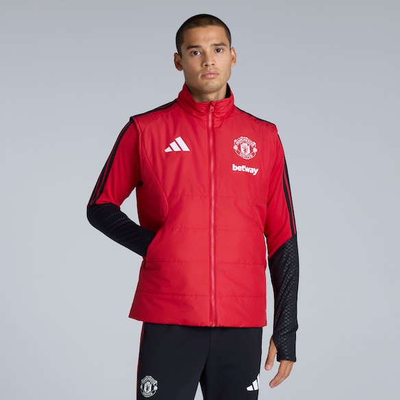 Manchester United 26/27 Training Tiro Winterized Vest Red (Sponsored) Red