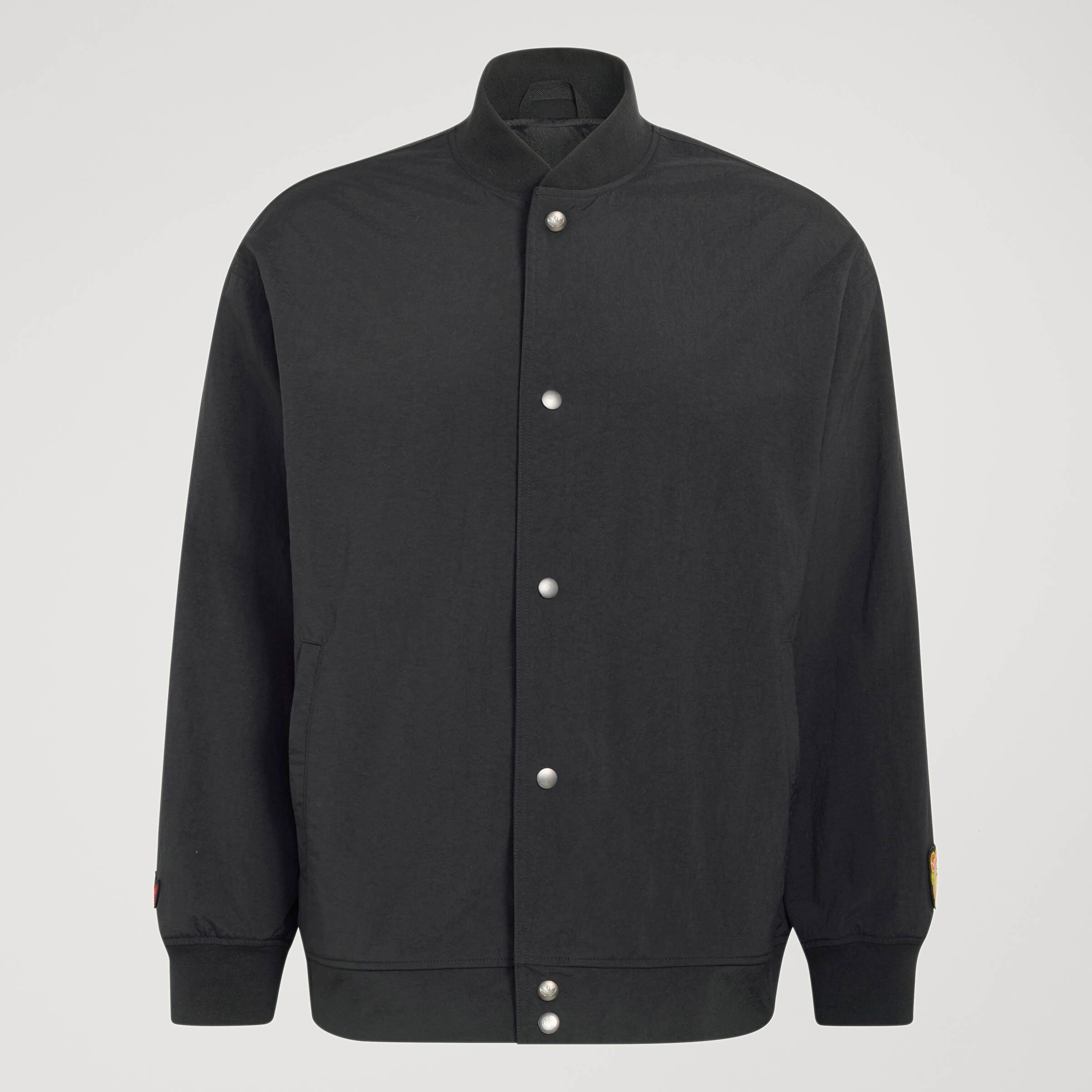 Manchester United x adidas Stone Roses Jacket Black Black Detail [10-10]