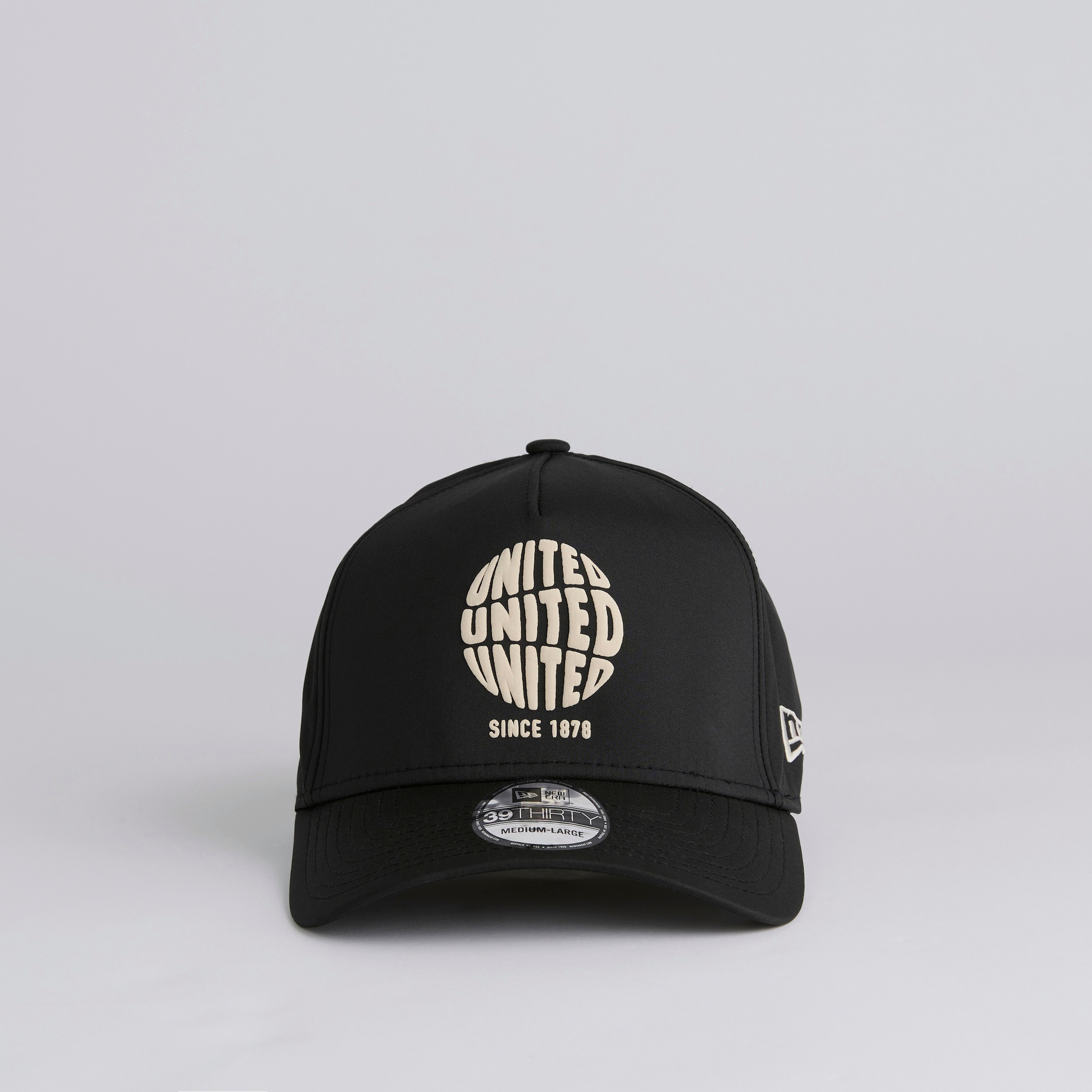Buy Manchester United x New Era Puff Print 39Thirty Cap Black