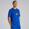 Manchester United x adidas Essentials 3-Stripes T-Shirt Blue