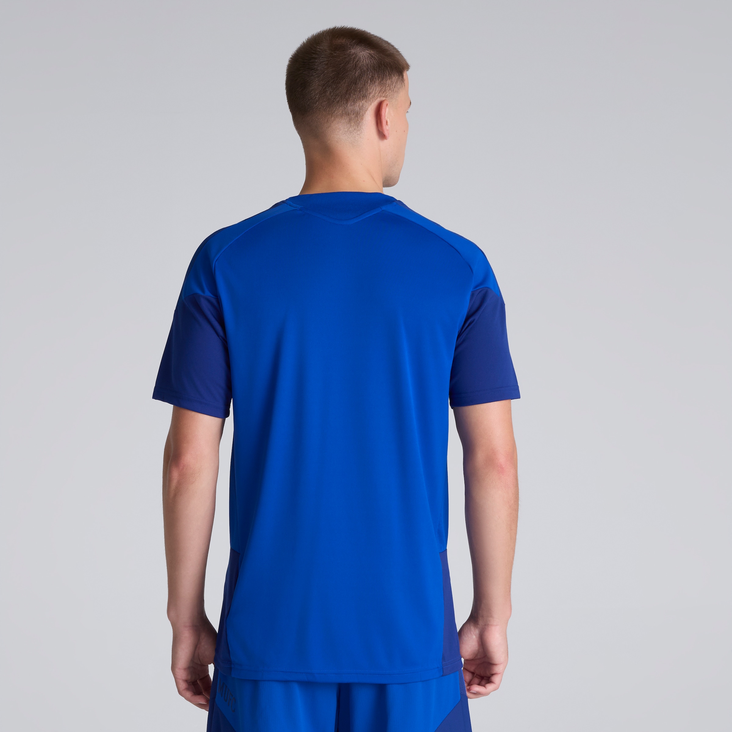 Manchester United 26/27 Cup Training Tiro Jersey Blue (Sponsored) Blau Detail [2-5]
