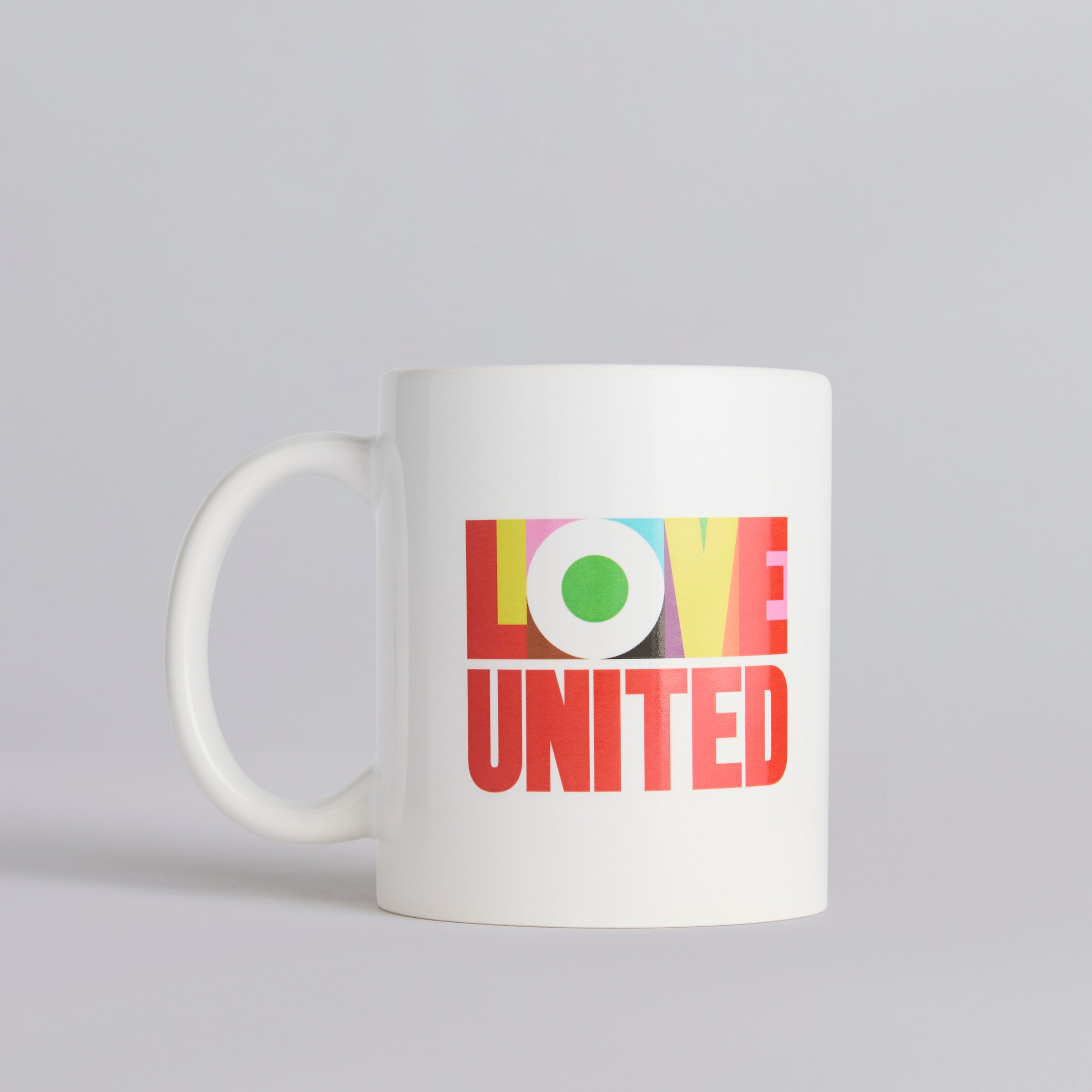 Manchester United Love United Mug White White