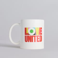Manchester United Love United Mug White