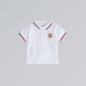 Manchester United Baby Polo Shirt White