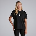 Camiseta Future Icons 3-Stripes para mujer del Manchester United x adidas negra
