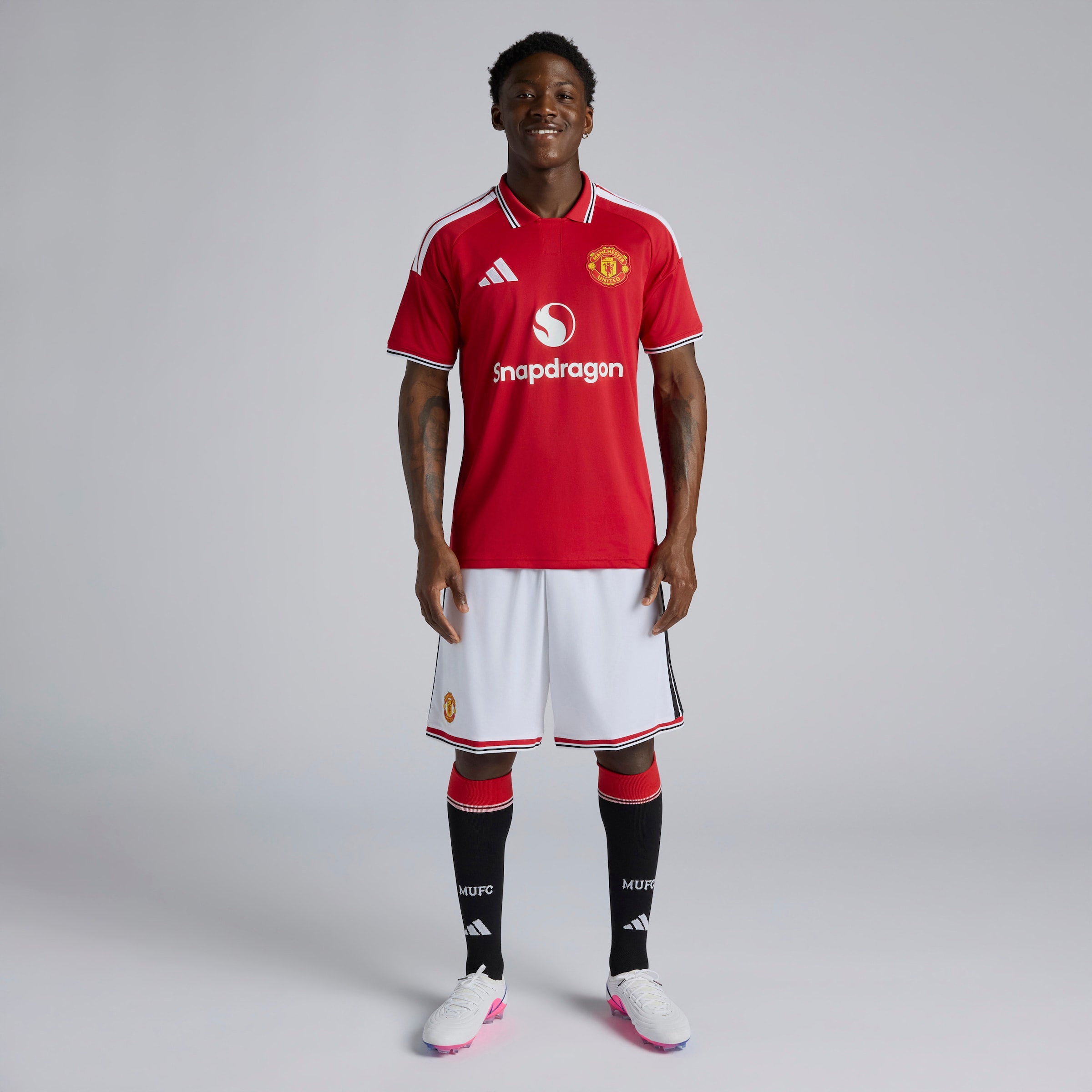 Manchester United 26/27 Home Jersey 红色 细节 [3-6]
