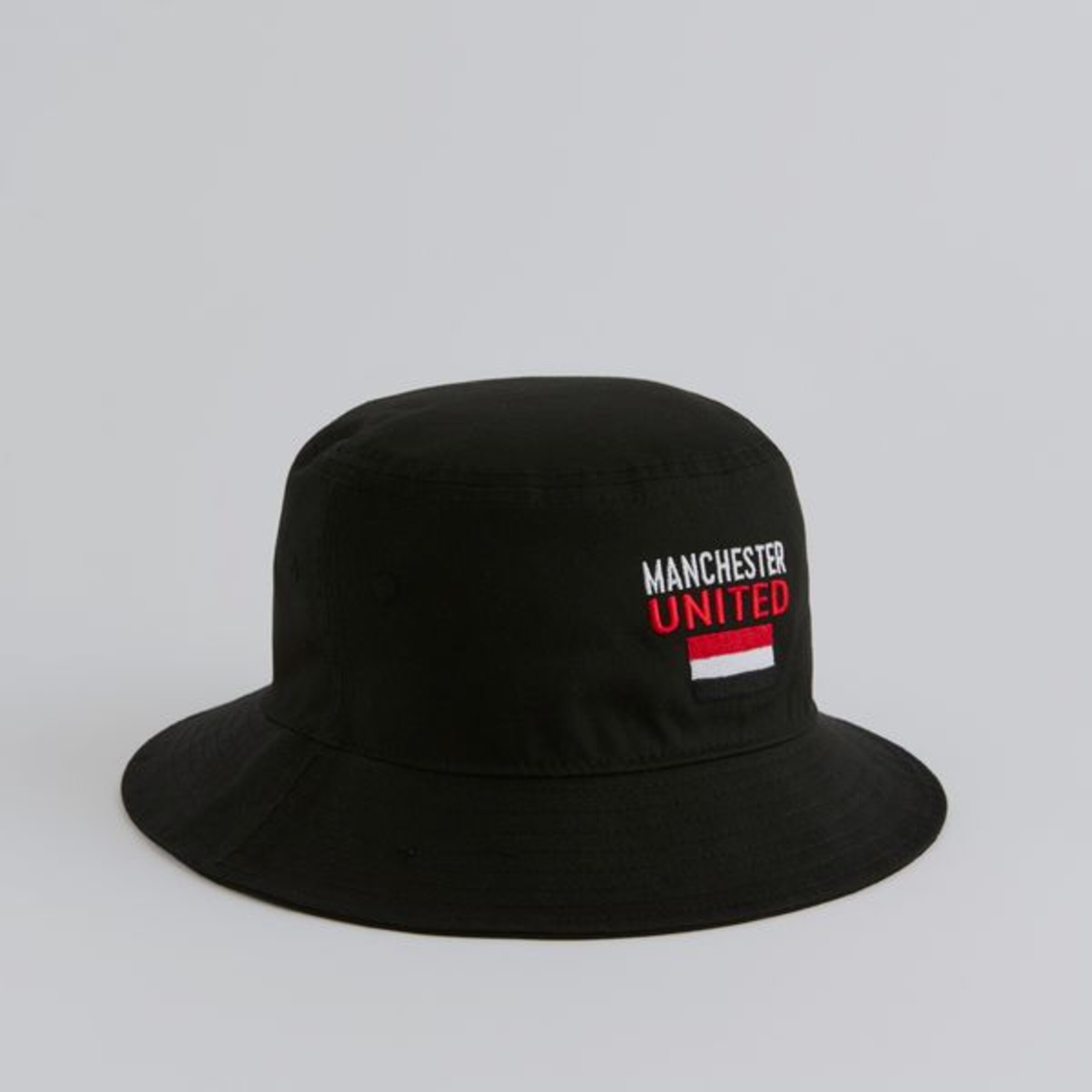 Manchester United x New Era Fan Flag Bucket Hat Black 검정색 세부 사항 [2-5]