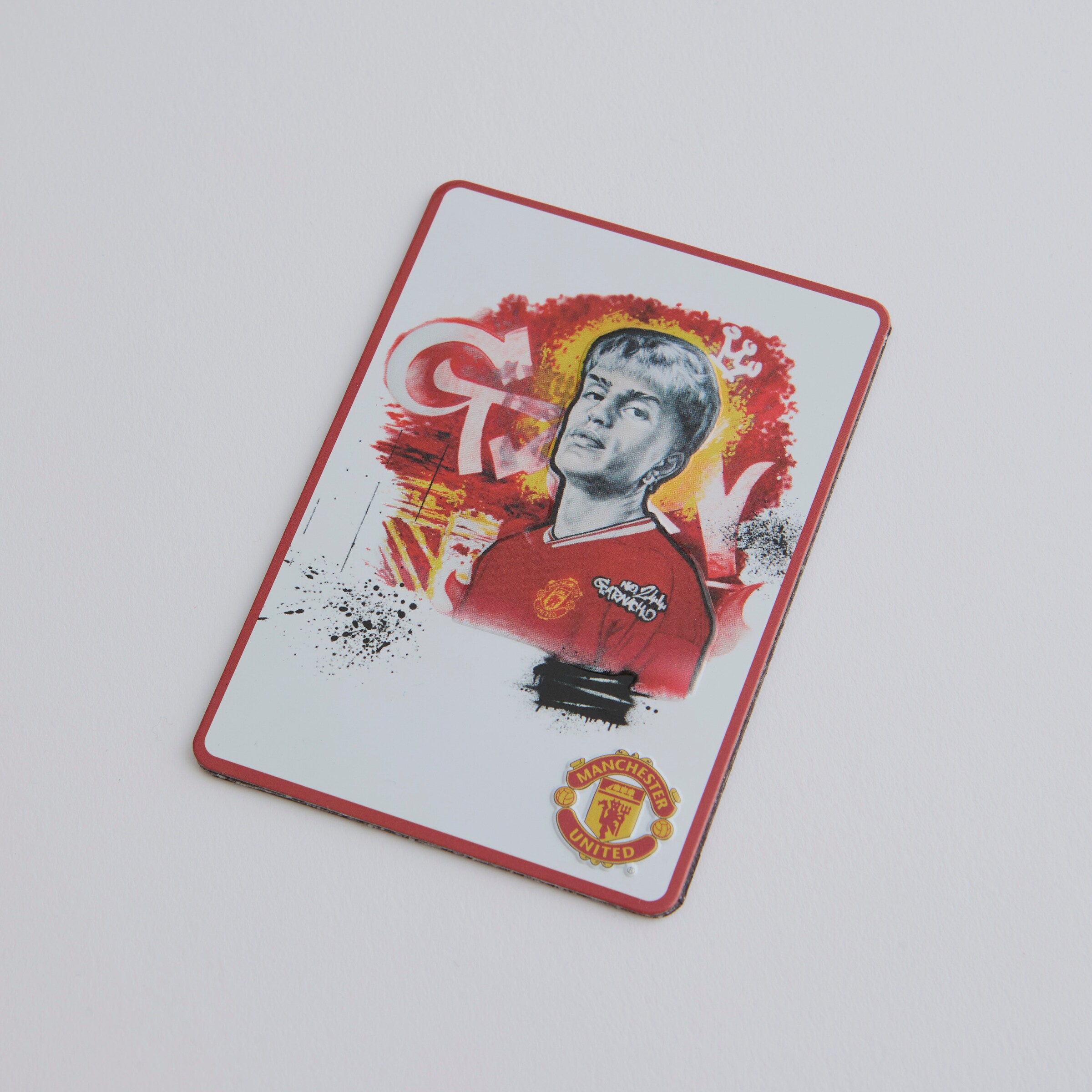 Manchester United Graffiti Garnacho Magnet White White Detail [3-4]