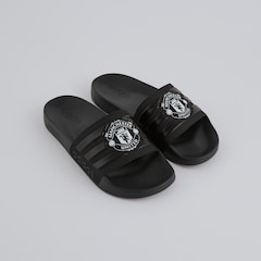Manchester United x adidas Adilette Sliders Black