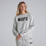 Manchester United Womens MUFC Sweatshirt Grey