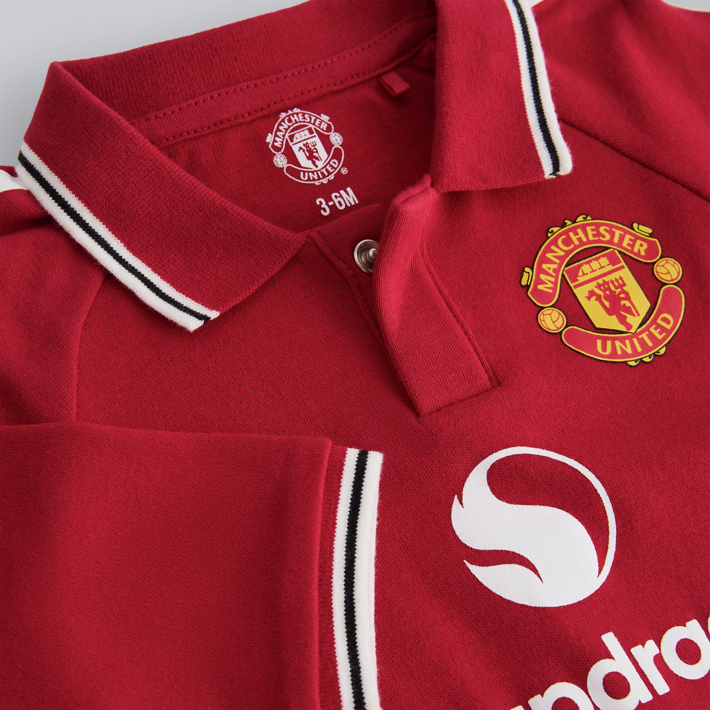 Manchester United Baby 26/27 Home Gift Set Red Red Detail [4-4]