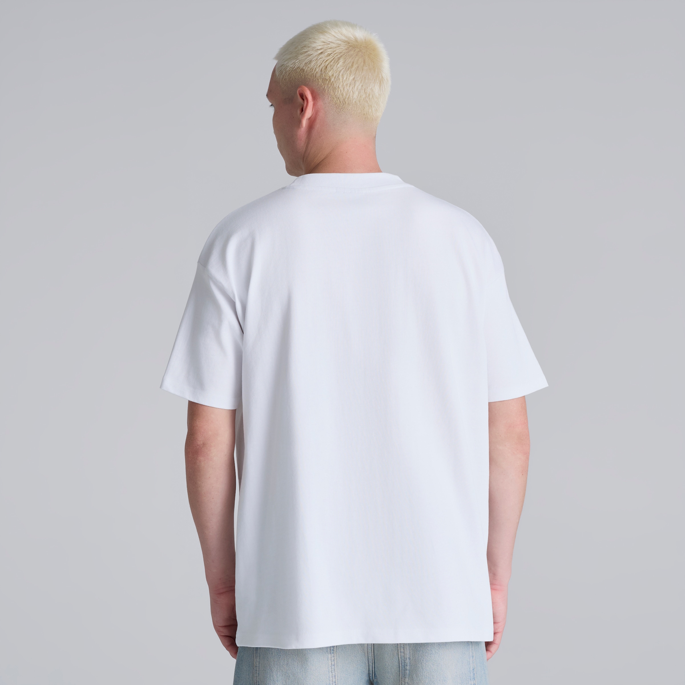 Manchester United Club Colours T-Shirt White Blanc Détail [2-5]