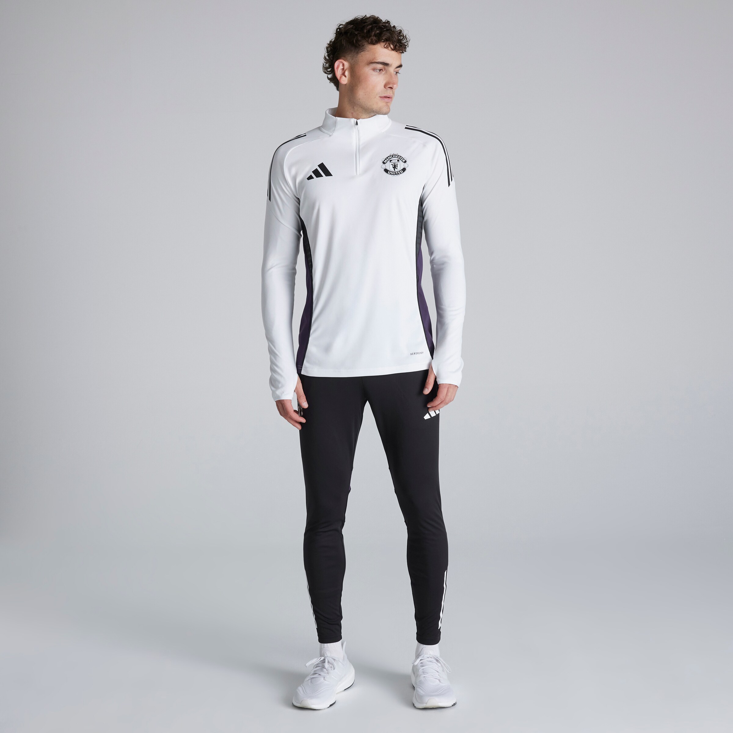 Manchester United Tiro 25 Competition Training Pants Black Detail [3-7]