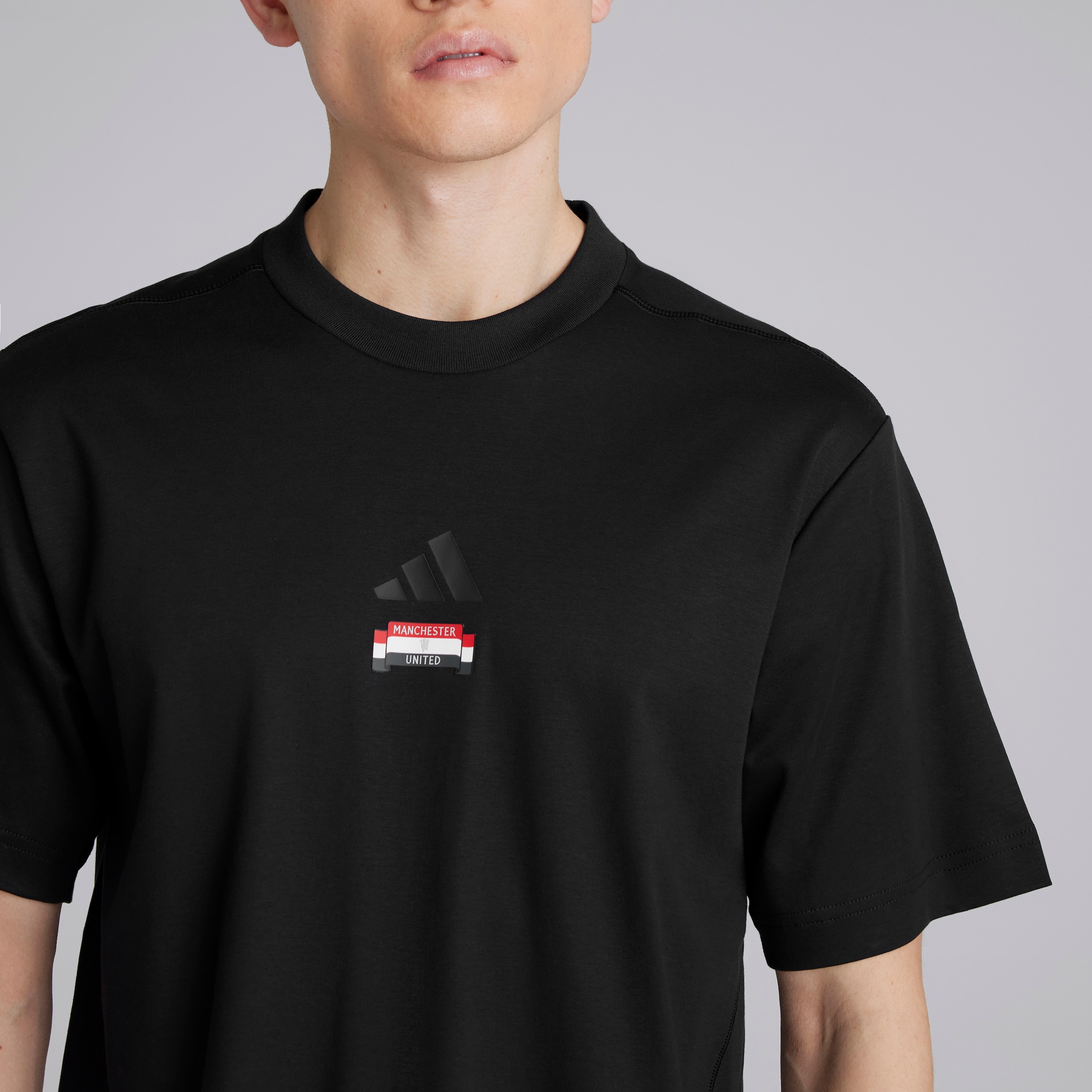 Buy Manchester United x adidas City Escape T-Shirt Black