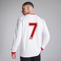 Manchester United x adidas Bring Back 1991 Away 7 Printed Long Sleeve Jersey White