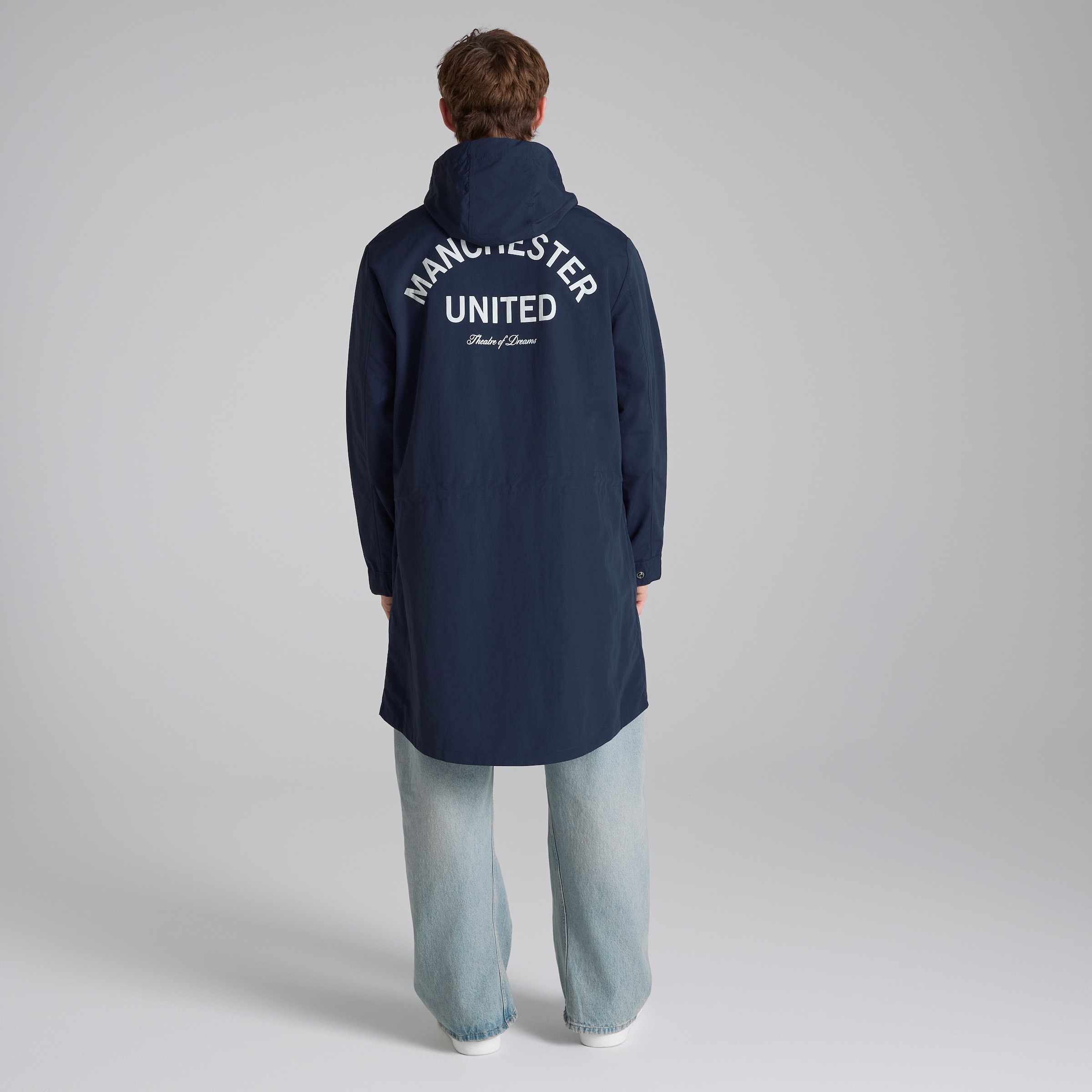 Manchester United Theatre of Dreams Coach Jacket Navy Navy blue Detail [2-6]