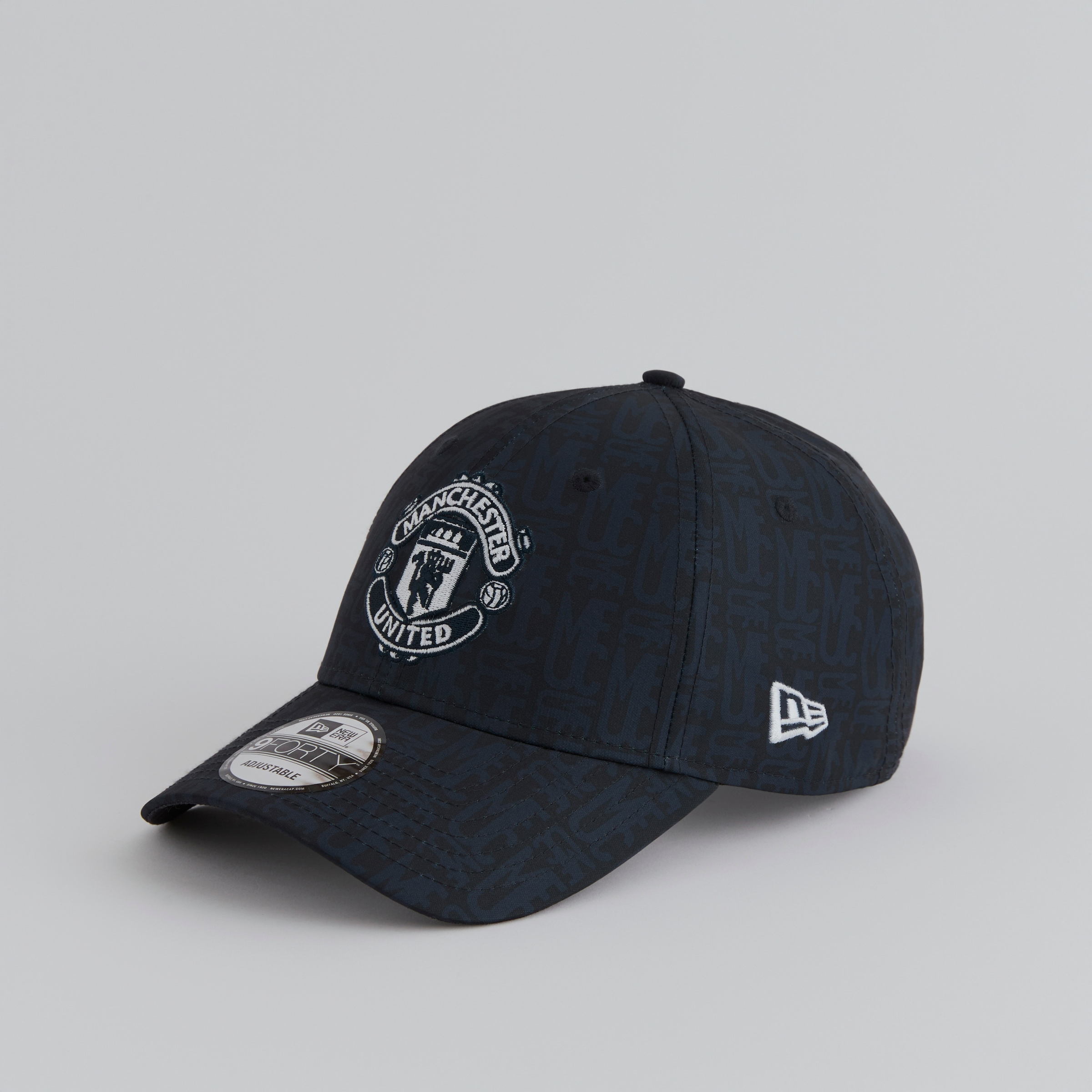 Manchester United x New Era All Over Print 9Forty Cap Navy Navy blue Detail [3-5]
