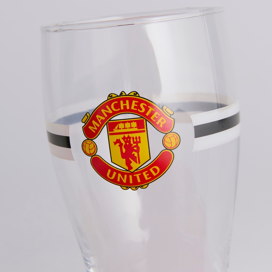 Manchester United FC - Chope de bière motif/style emblème Manchester United FC - Chope de bière motif/style emblème