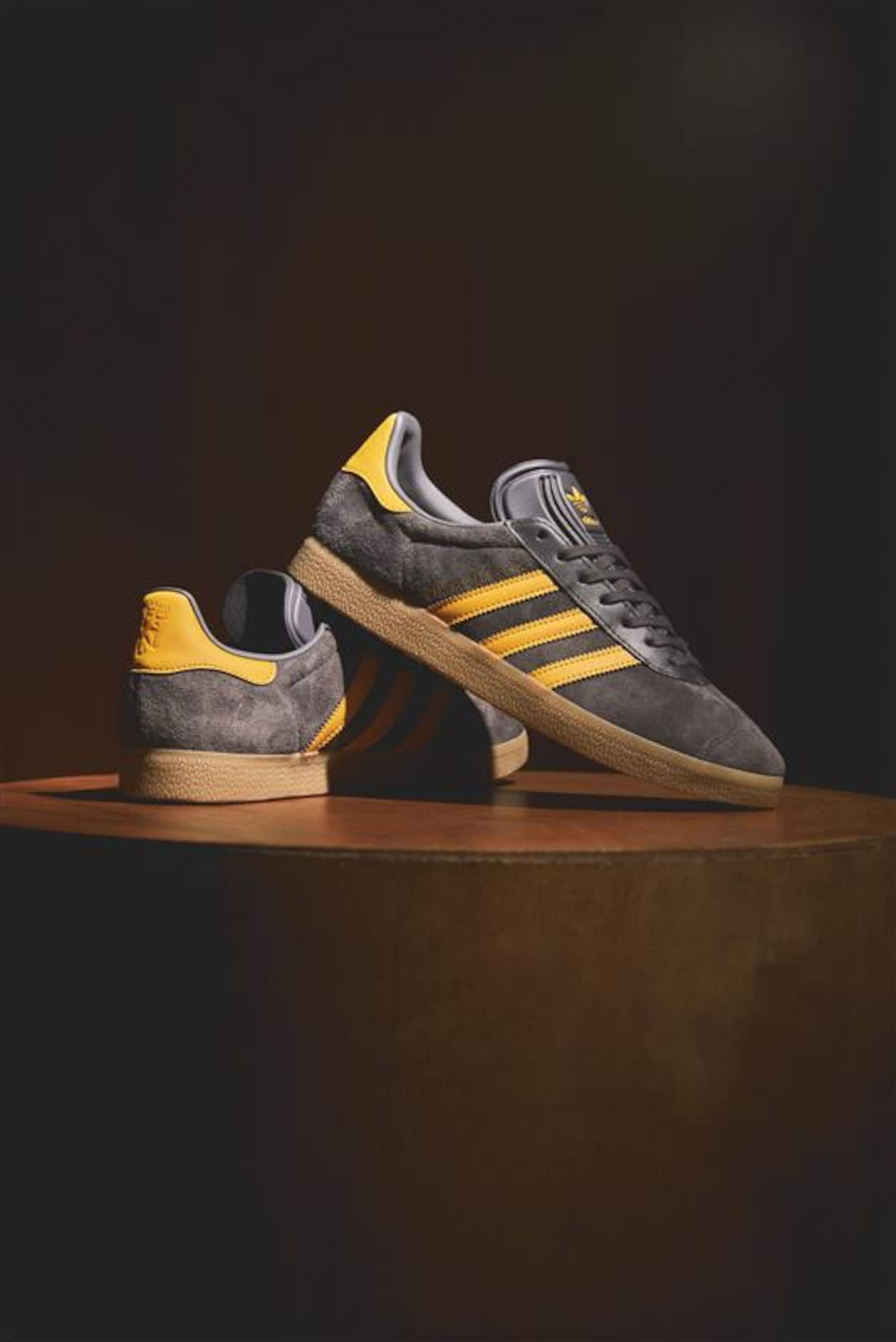 adidas gazelle silver green womens Adidas Gazelle Bold W In Black Yellow For Women main image 1