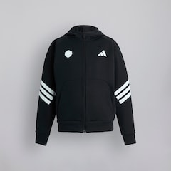 Manchester United x adidas Kids Future Icons Full Zip Hooded Track Top Black