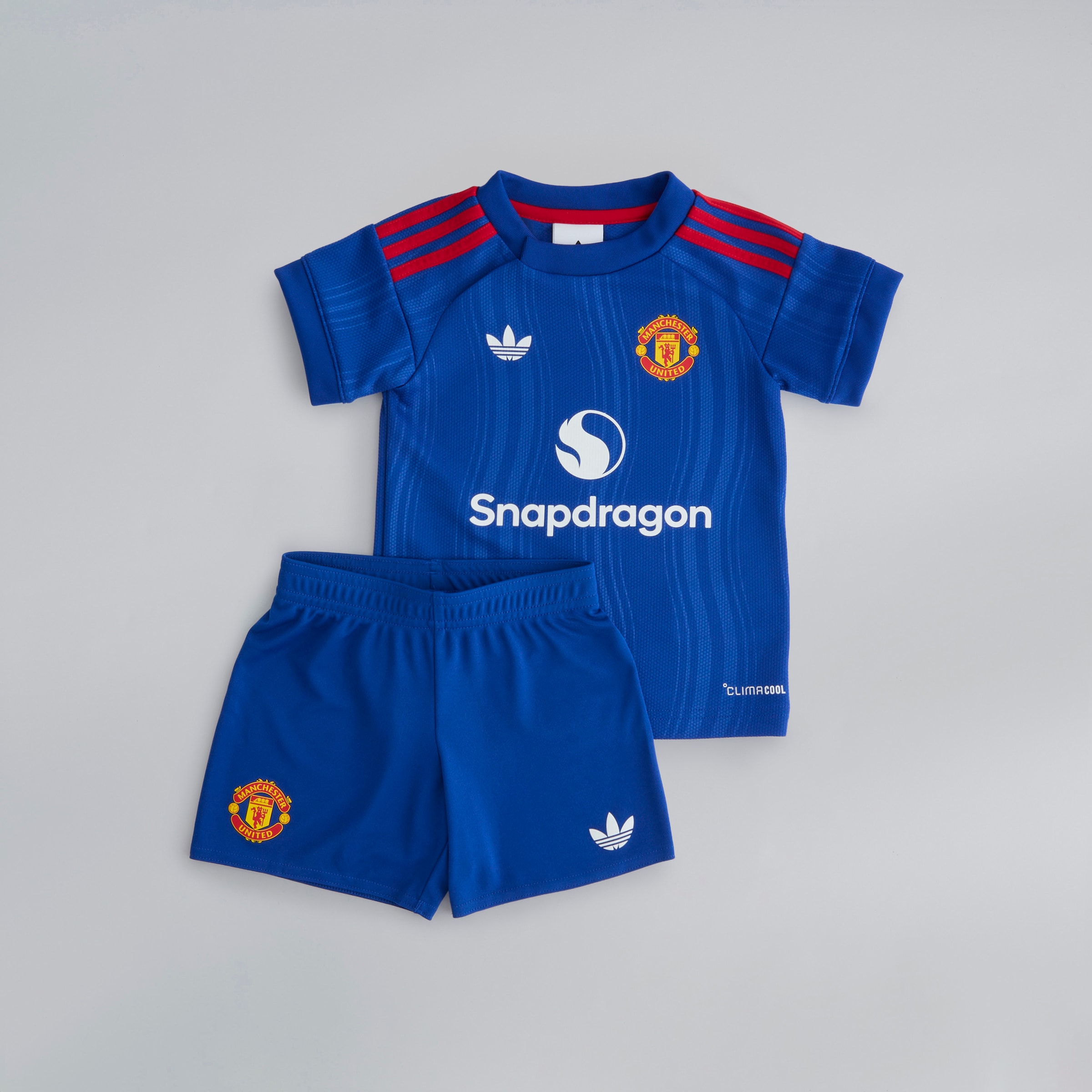 Manchester United Kids 26/27 Away Baby Kit 蓝色