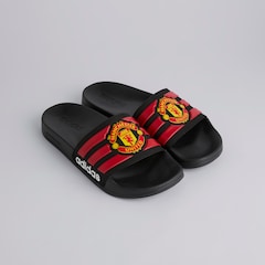 Manchester United x adidas Adilette Mens Slider Black