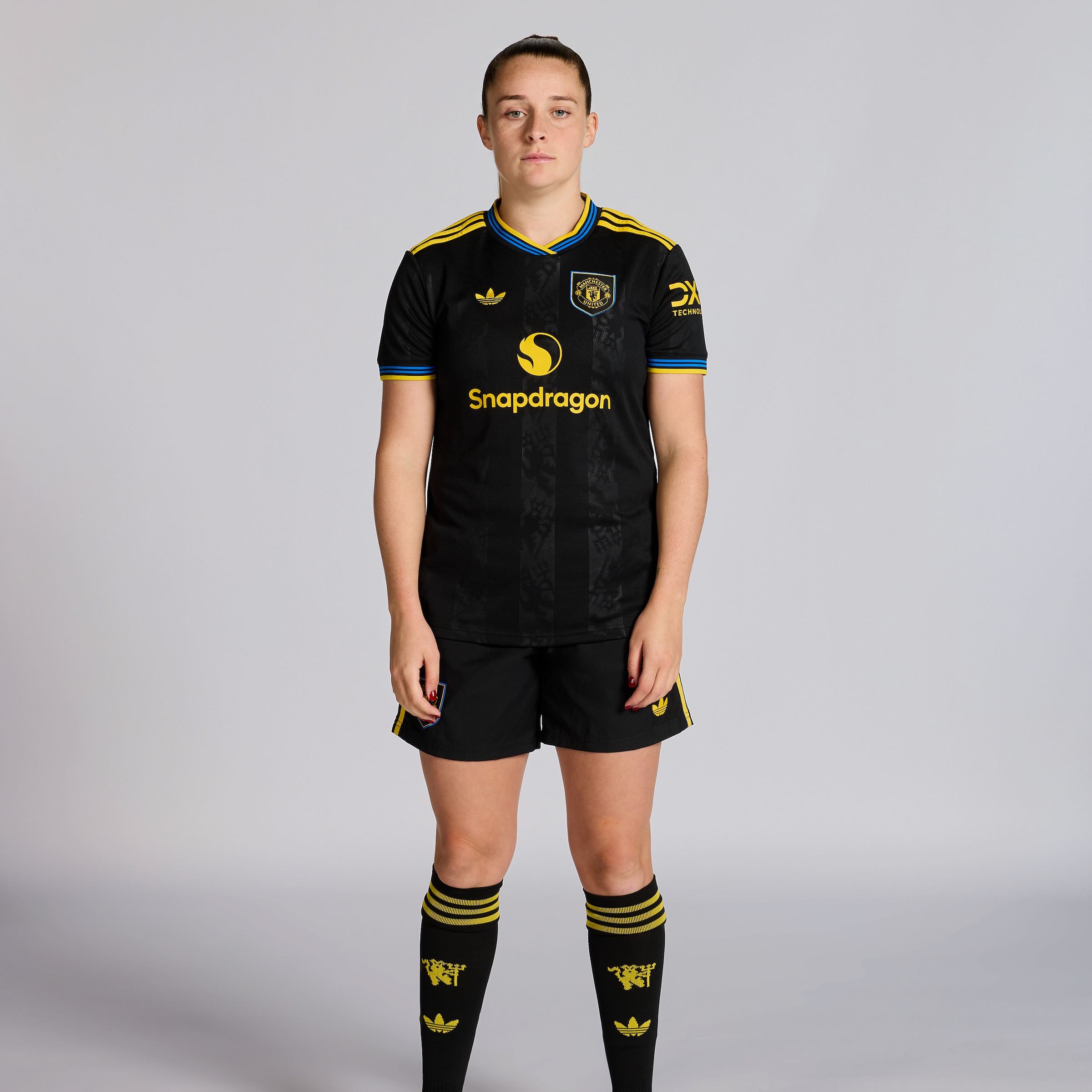 Manchester United 25/26 Womens Third Jersey Black