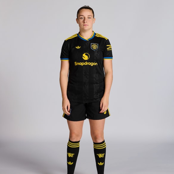 Manchester United 25/26 Womens Third Jersey Black