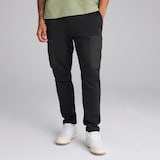 Manchester United x adidas Mens City Escape Fleece Lined Joggers Black