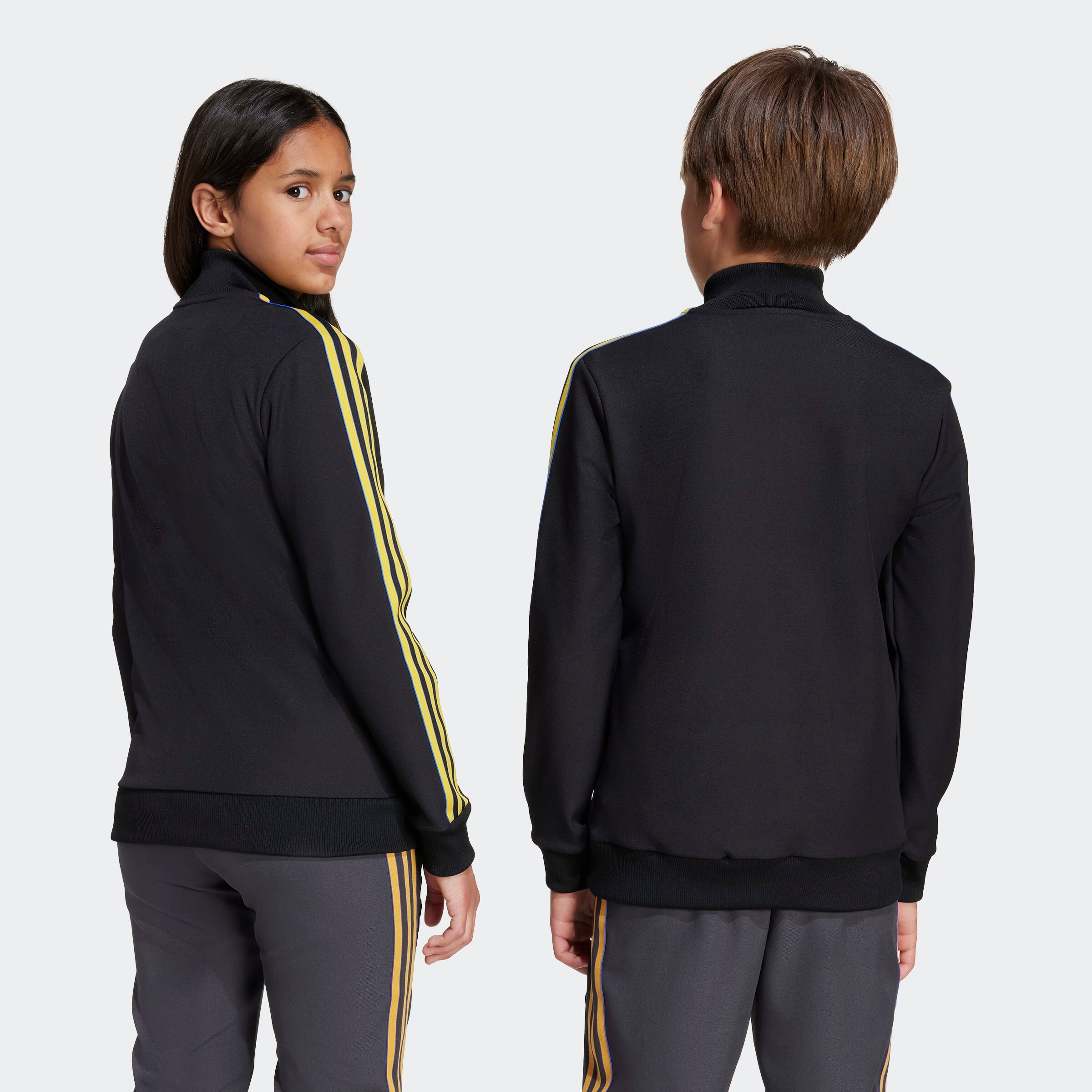 Manchester United Terrace Icons Track Top Kids Black Detail [2-9]