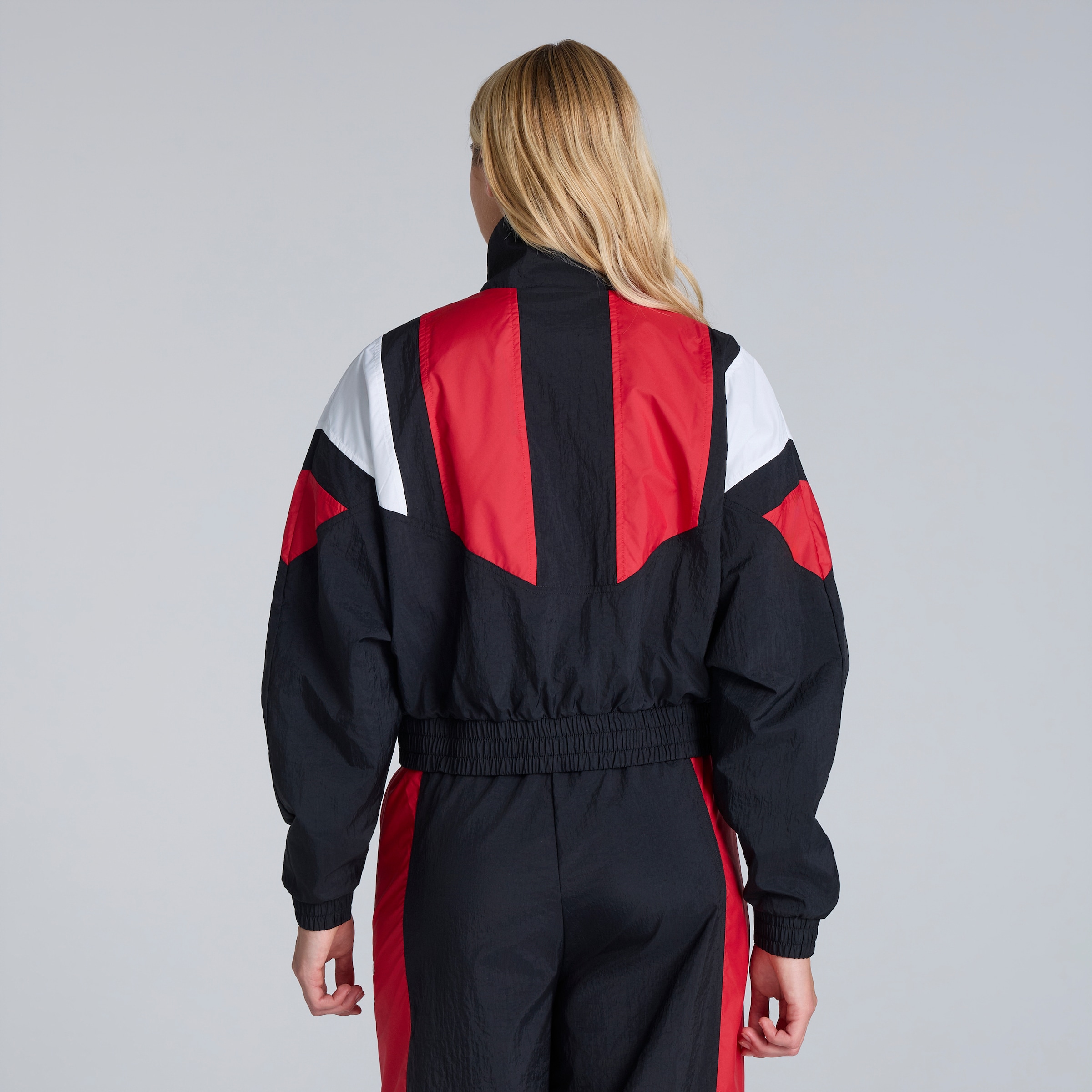 Manchester United x adidas Womens EQT Track Top Black Black Detail [2-5]