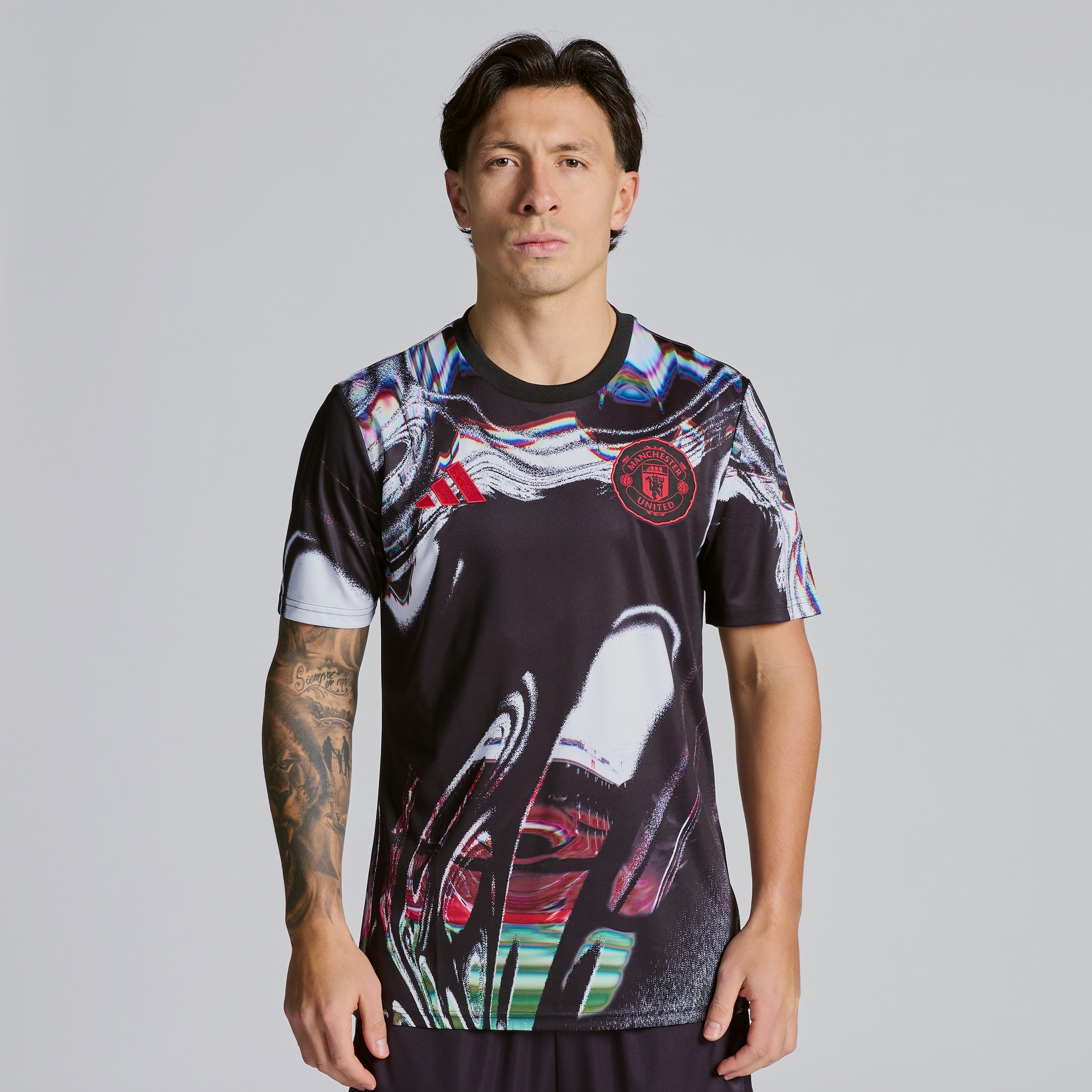 Manchester United 25/26 Pre Match Jersey 검정색