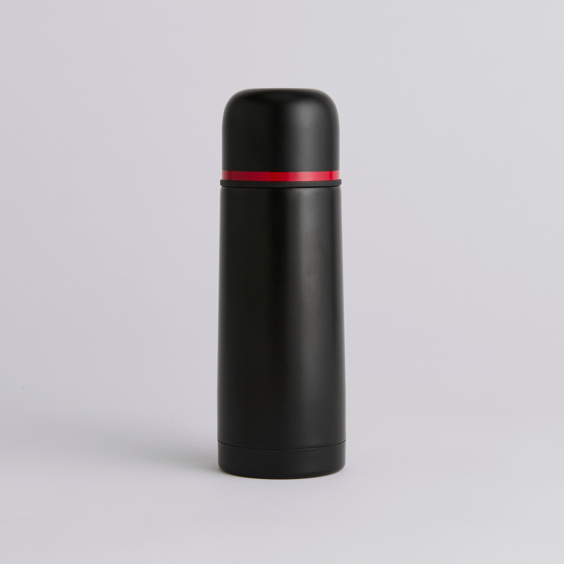 Manchester United Core Stripe Thermal Flask Black Detail [2-4]