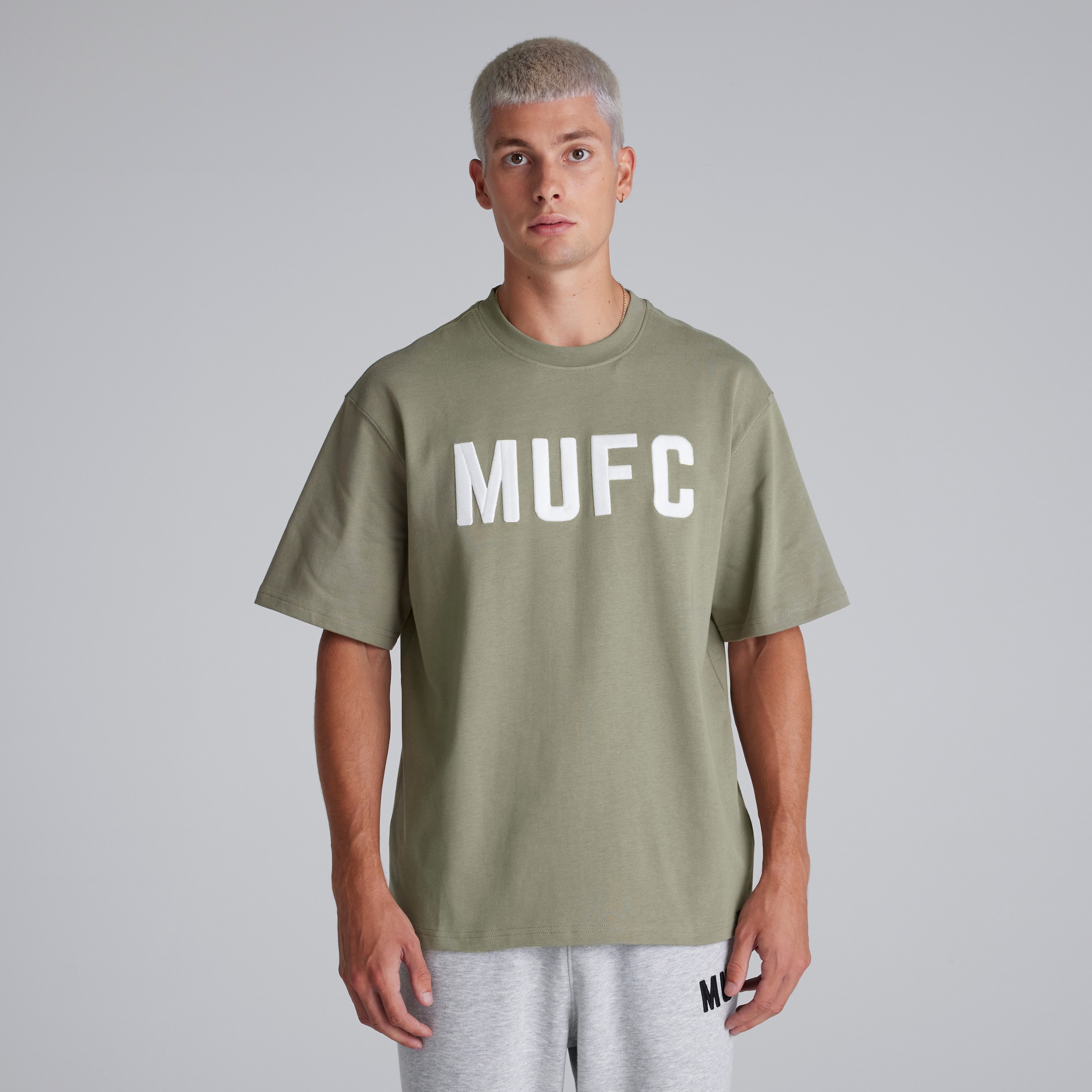 Manchester United Mens MUFC T-Shirt Green Green