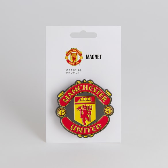 Manchester United Crest Bottle Opener Magnet Red Red