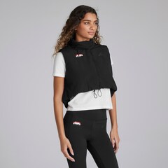 Manchester United x adidas Womens City Escape Cropped Gilet Black