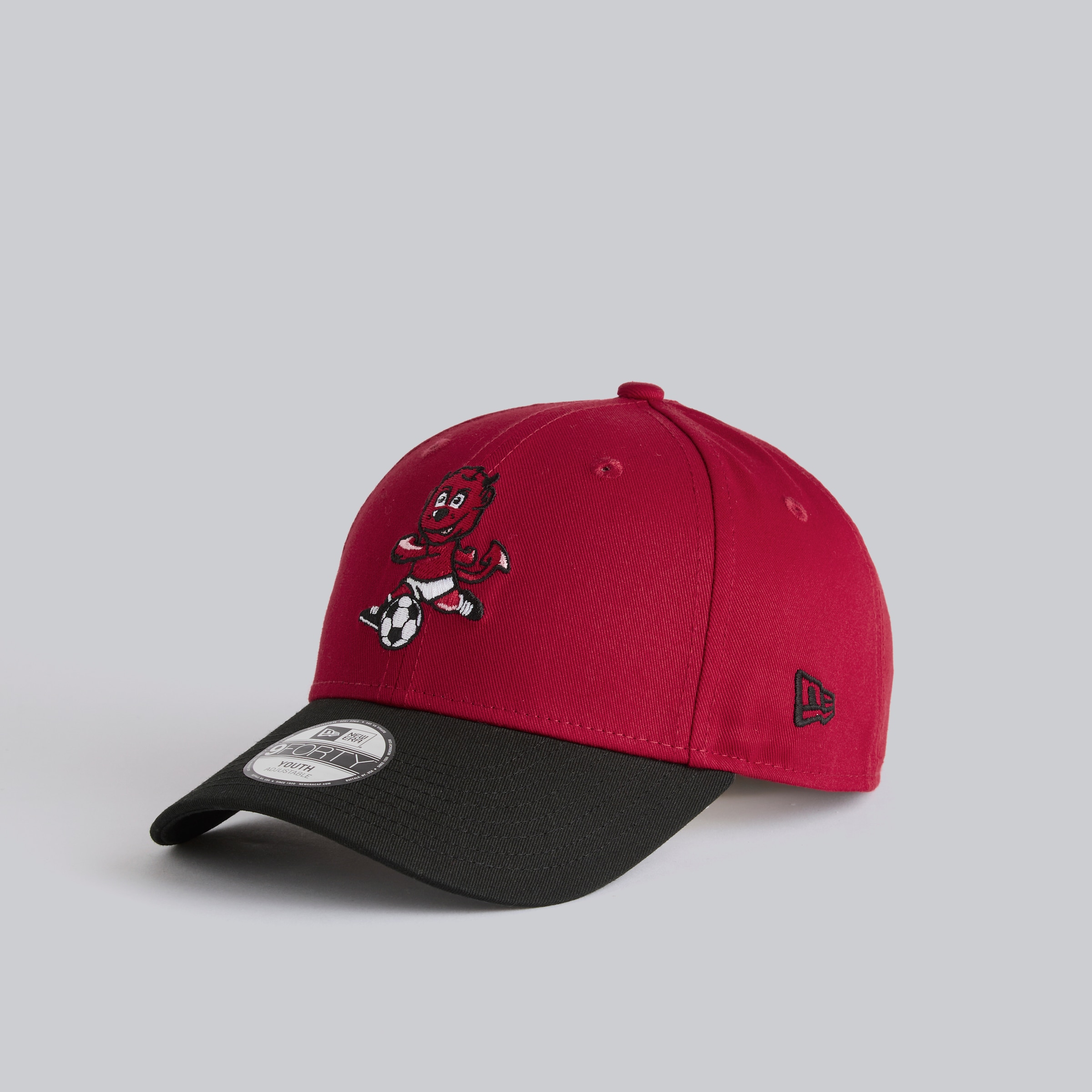 Manchester United x New Era Kids Fred The Red 9Forty Cap Red Red