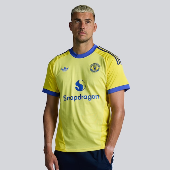 Manchester United 26/27 Away Goalkeeper Short Sleeve Jersey Yellow Jaune