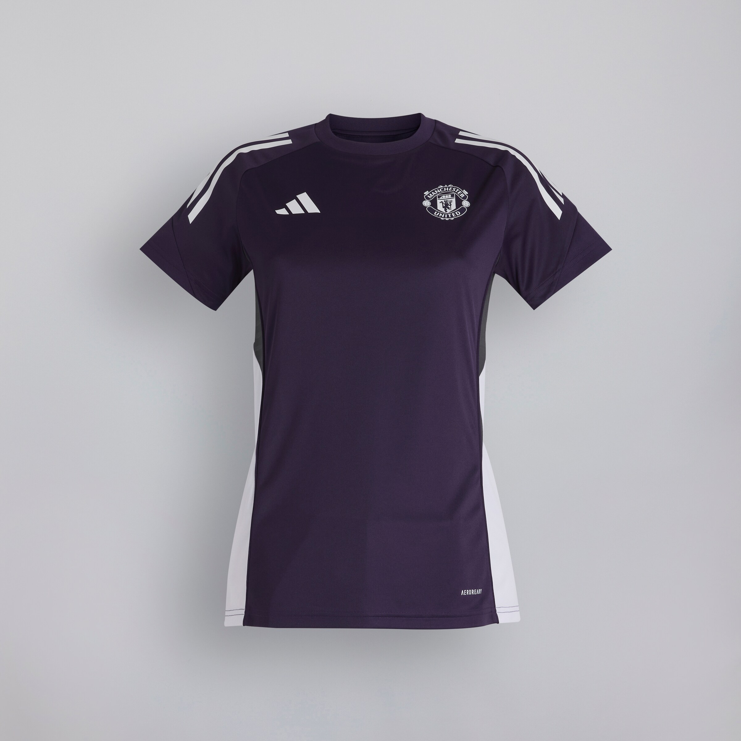 Manchester United Tiro 25 Competition Training Jersey Purple Detail [6-7]