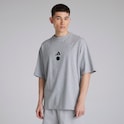 Manchester United x adidas Future Icons Short T-Shirt Grey Marl