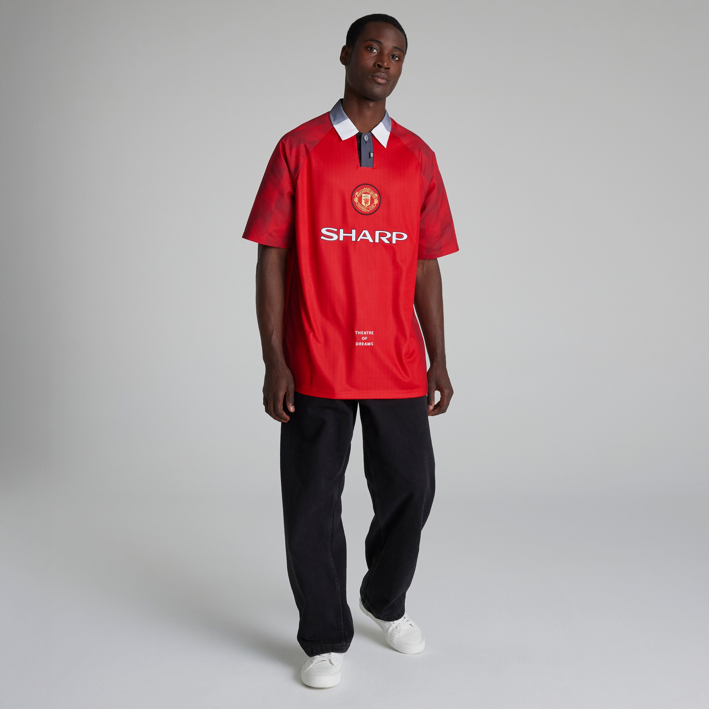 Buy Manchester United 1996-98 Retro Home Shirt Red | Manchester