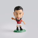 Manchester United SoccerStarz Bruno Fernandes Figurine Red