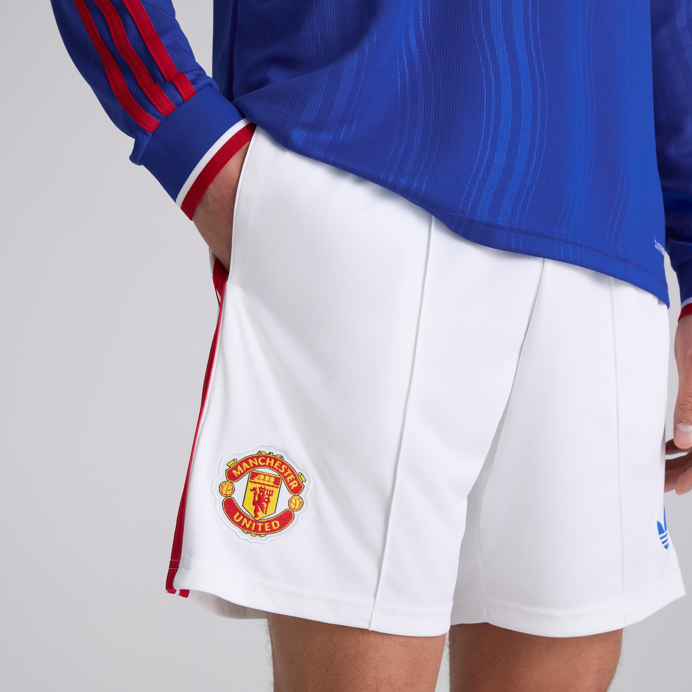 Manchester United 26/27 Away Shorts White 白色 细节 [4-5]