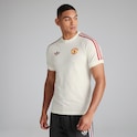 Manchester United x adidas Originals Adicolor Classics 3-Stripes T-Shirt White